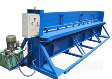 China Motor Control Roll Forming Production Line , 3 KW Hydraulic Metal Cutter supplier