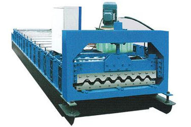 China Galvanized Sheet Metal Roll Forming Machine , Double Layer Roll Forming Machine supplier