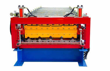 China 5.5KW Double Layer Tile Forming Machine Roof Tile Roll Forming Machine supplier